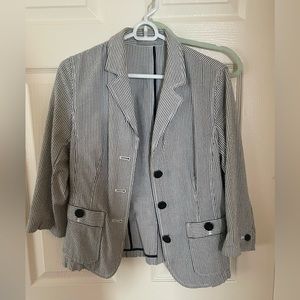 Liz Claiborne cropped jacket